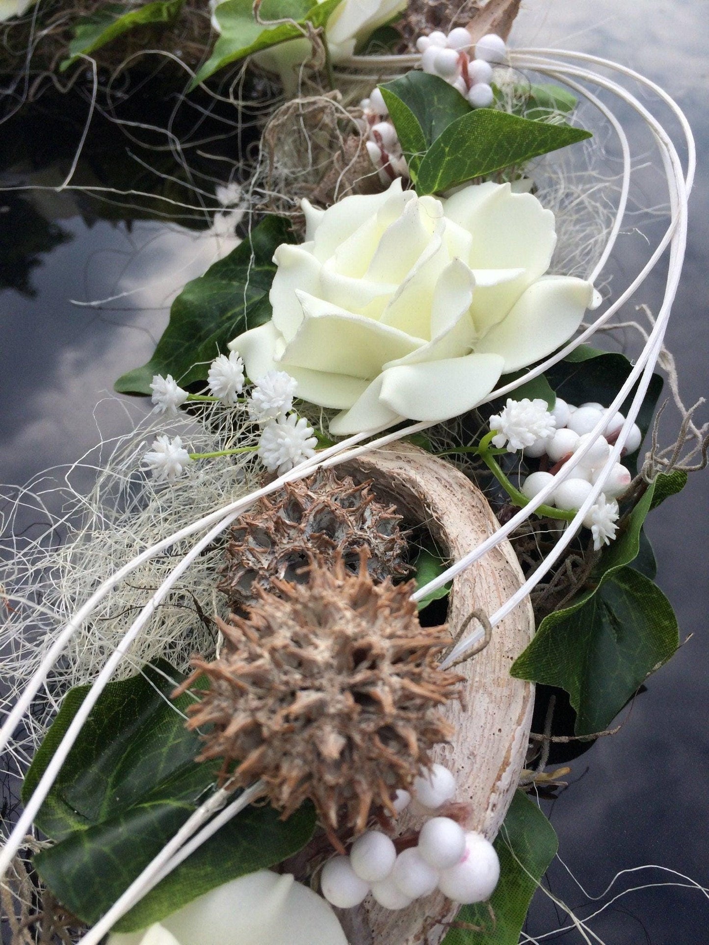 Exquisite Hochzeitsautoschmuck Herz – Individuell gestaltete Unikate aus liebevoller Handarbeit