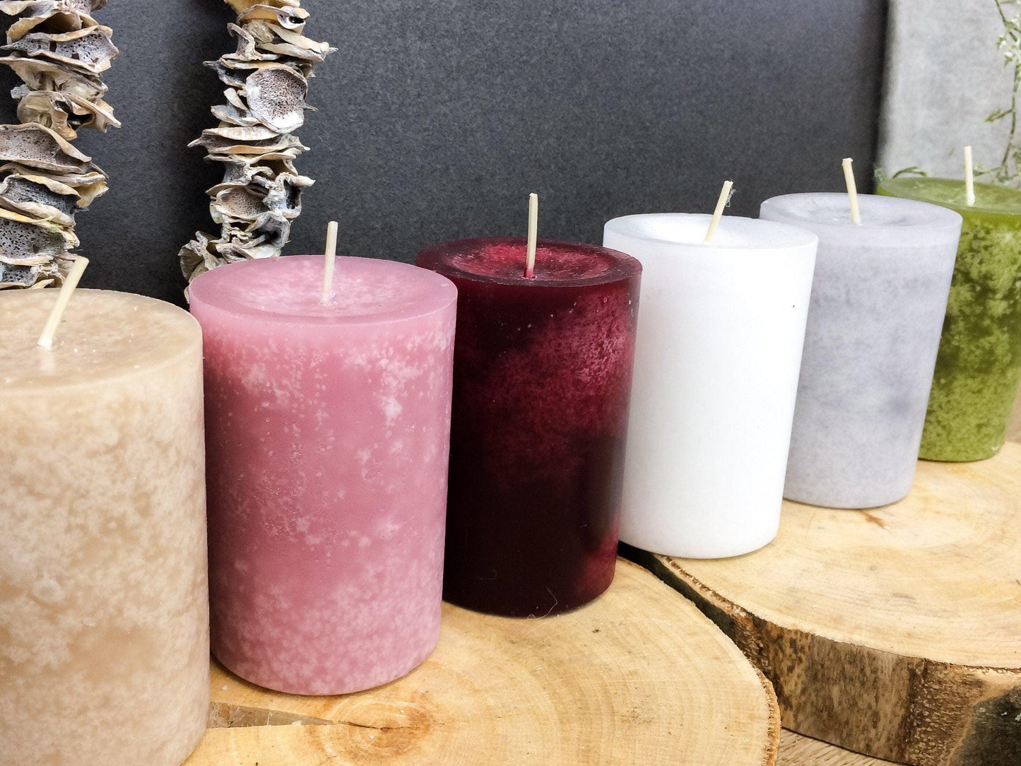 Romantischer Adventskranz mit Wichteln - Handgefertigte Weihnachtsdeko
