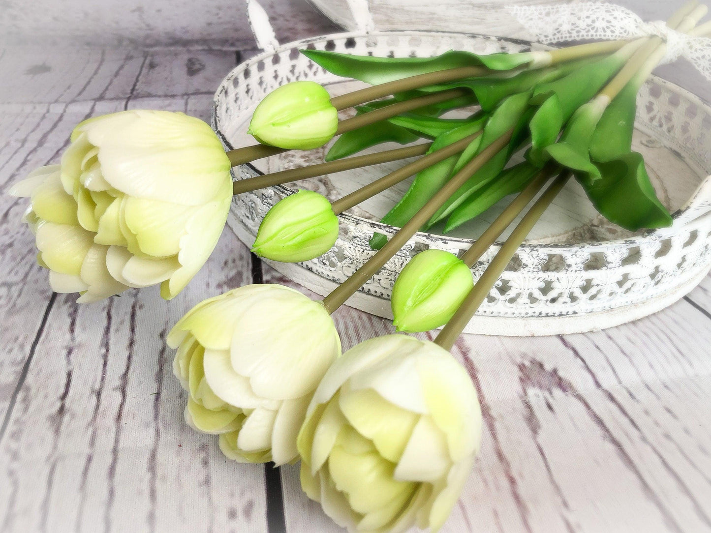 Seidenblumen Tulpen – künstliche Blumen hochwertig & langlebig – Seidenblumen Stielware – SarahsFlowerStudio