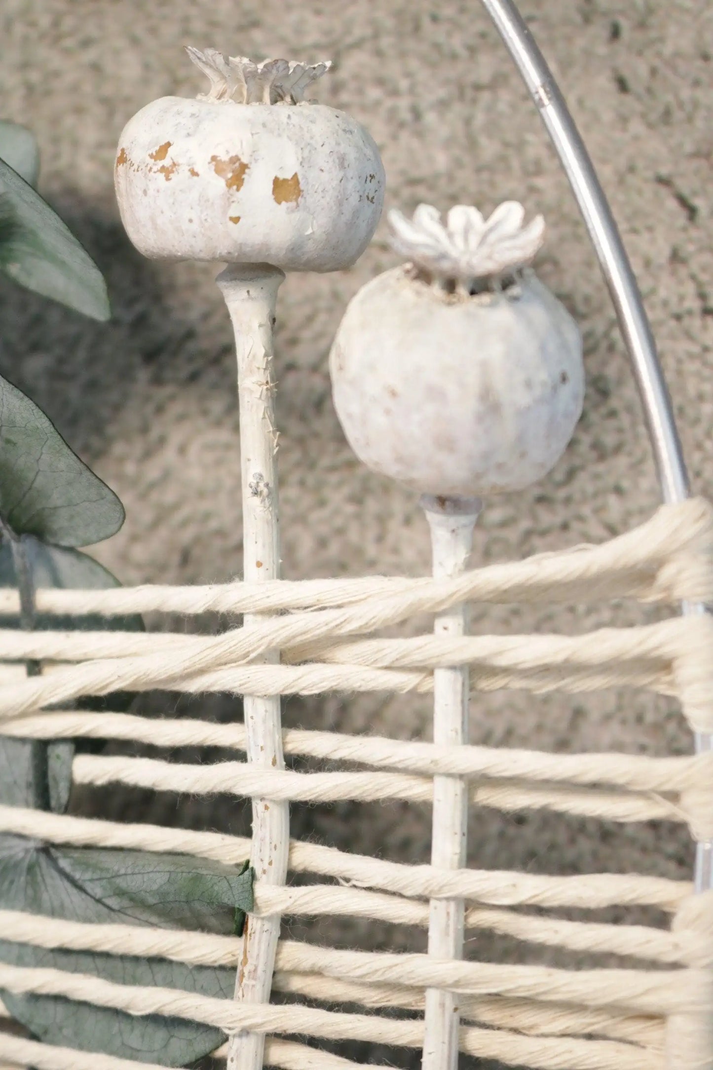 Türkranz Kranz Ring Gräser Wandkranz Trockenblumen Natur natürlich Hoop Fensterdeko – handgemacht aus Seiden- und Kunstblumen, langlebig & pflegeleicht von SarahsFlowerStudio