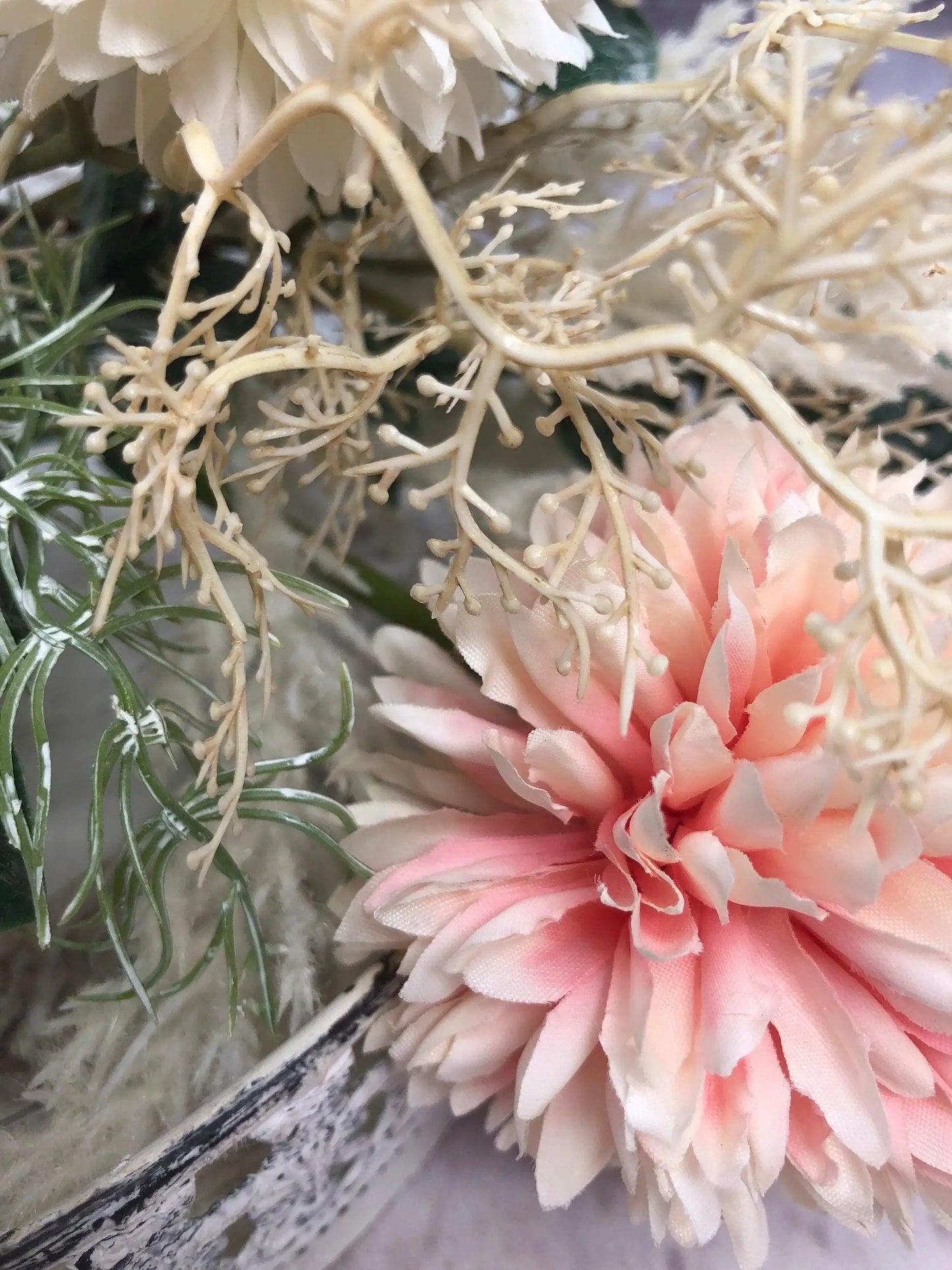 Wiesenblumen Strauß mit Eukalyptus künstlich Blumen Sommer Frühling ganzjährig Modern Blüten – handgemacht aus Seiden- und Kunstblumen, langlebig & pflegeleicht von SarahsFlowerStudio