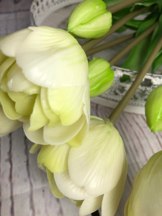 Seidenblumen Tulpen – künstliche Blumen hochwertig & langlebig – Seidenblumen Stielware – SarahsFlowerStudio