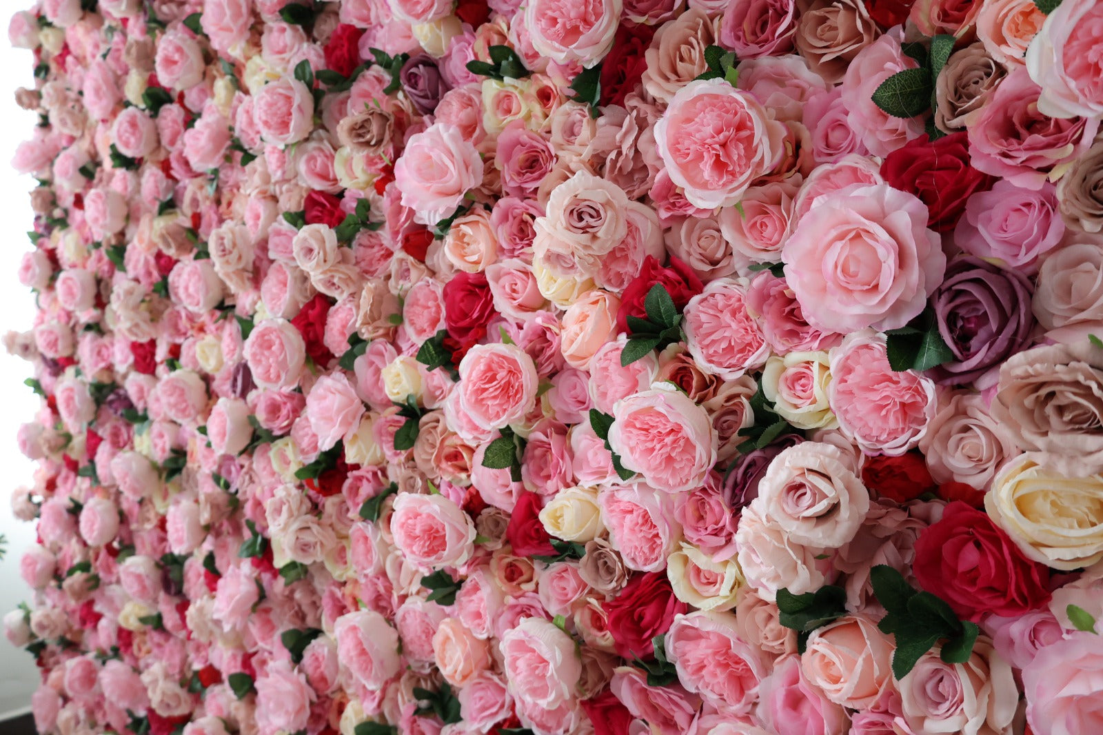 Blumenwand Flowerwall 3D Rosen – luxuriöse Premium-Qualität – – SarahsFlowerStudio