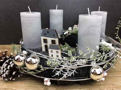 Traumhafter Adventskranz Adventskalender
