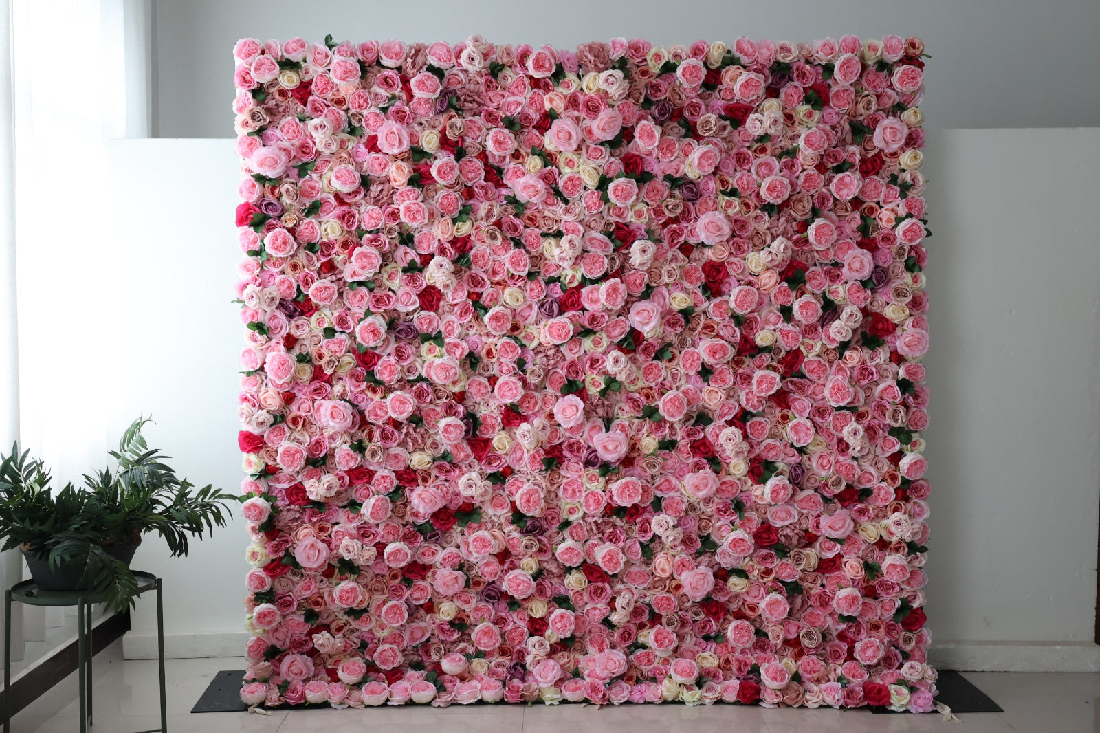 Blumenwand Flowerwall 3D Rosen – luxuriöse Premium-Qualität – – SarahsFlowerStudio