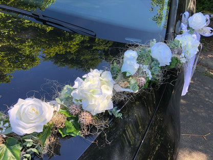 Exquisite Handgefertigte Autogirlande für Ihre Hochzeitsdekoration