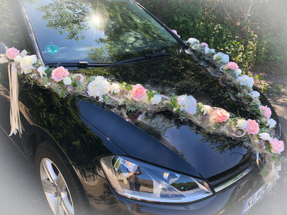 Exquisite Handgefertigte Autogirlande für Ihre Hochzeitsdekoration
