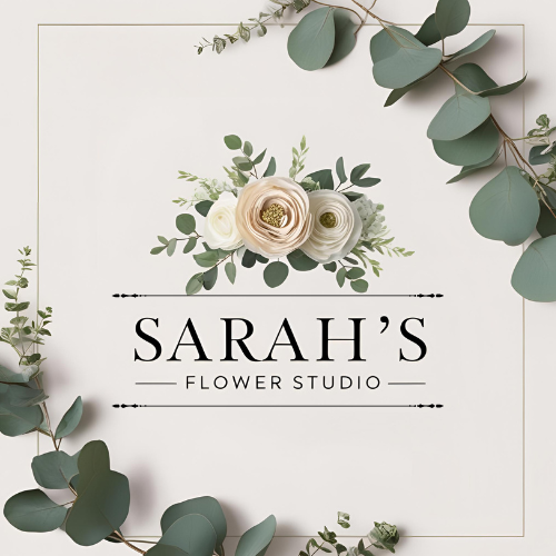 SarahsFlowerStudio – Logo