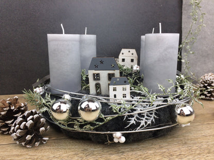 Traumhafter Adventskranz Adventskalender