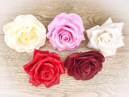 Grabgesteck Grabschmuck Herz Wunschgröße Grabdekoration Grabschmuck Allerheiligen Wachs Rose – handgemacht aus Seiden- und Kunstblumen, langlebig & pflegeleicht von SarahsFlowerStudio
