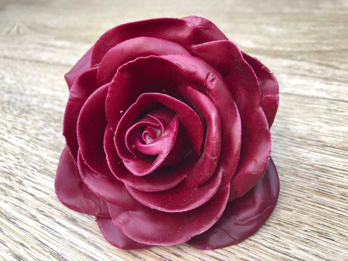 Wachsrosen Rosen Seidenrosen Seidenblumen Gewachst künstliche künstlich winterlich Allerheiligen Totensonntag – handgemacht aus Seiden- und Kunstblumen, langlebig & pflegeleicht von SarahsFlowerStudio