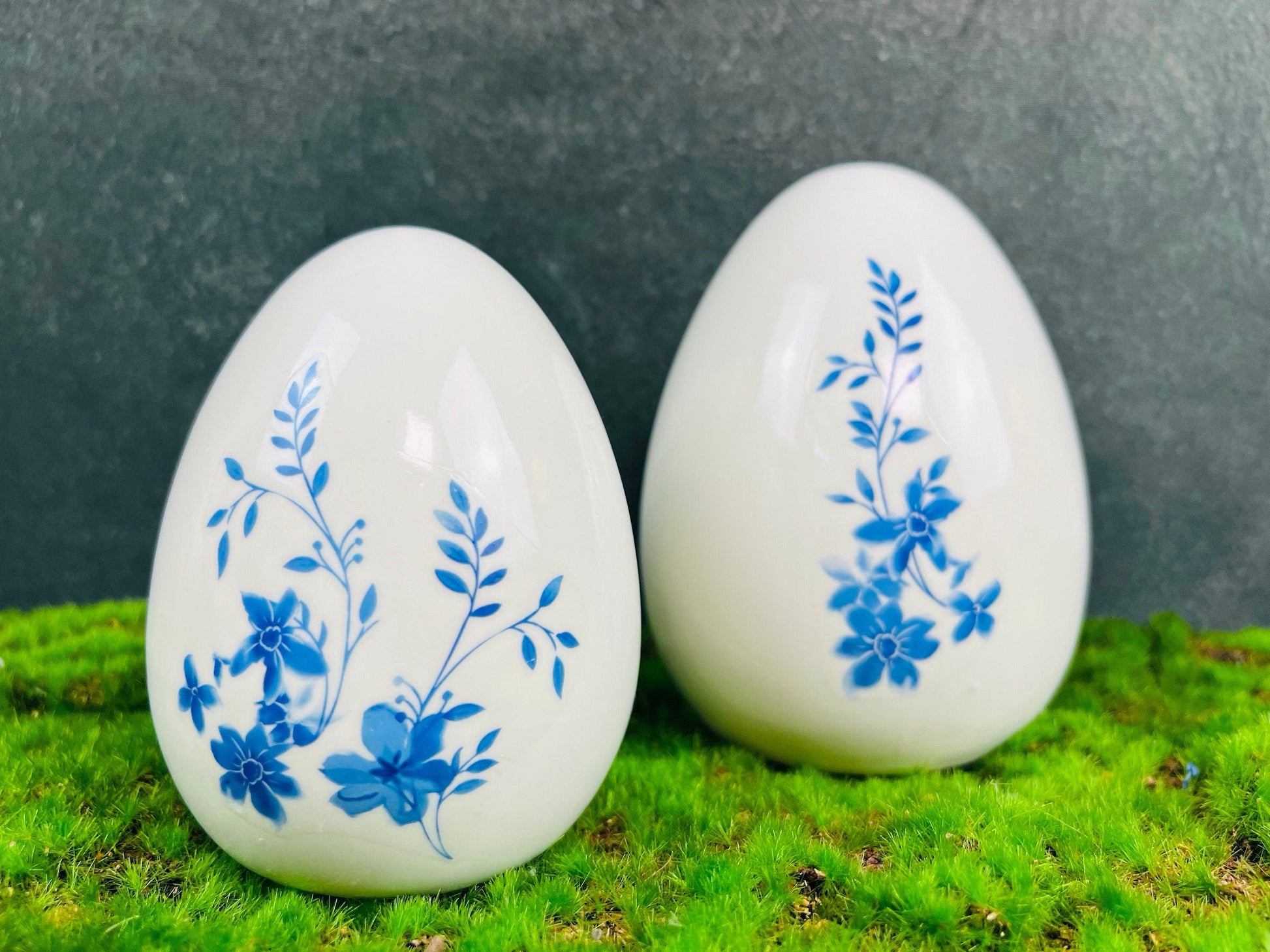 Osterdeko Seidenblumen – Ei und Hase als Tisch- und Fensterdeko – Frühlingsdeko – SarahsFlowerStudio