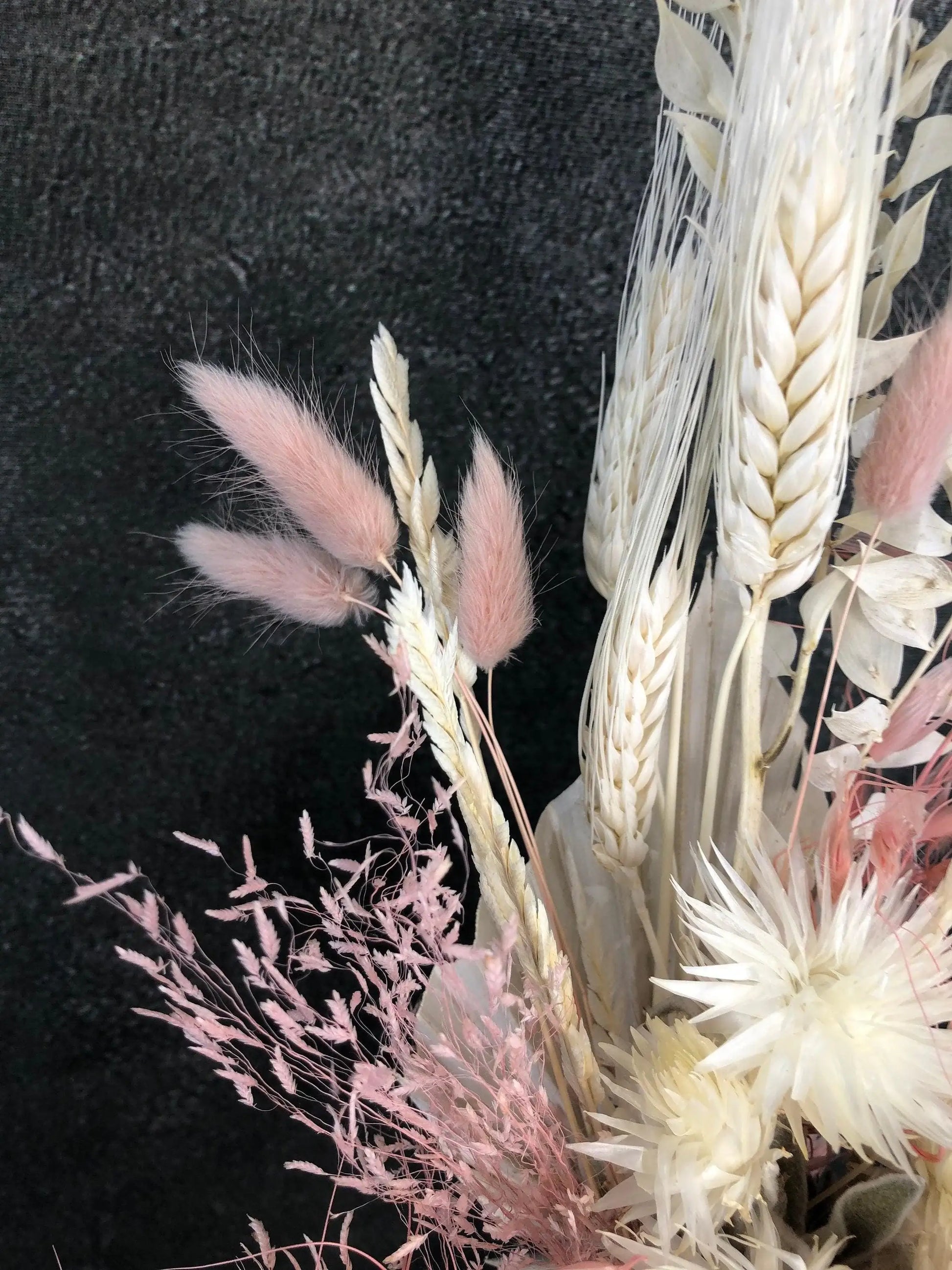 Trockenblumenstrauß Strauß Gräser mit Ruskus Gräser Trockenblumen Trockenmaterial Natur natürlich dried bouquet dried Flowers – handgemacht aus Seiden- und Kunstblumen, langlebig & pflegeleicht von SarahsFlowerStudio