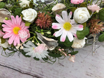 Türkranz Türdeko Türschmuck Kirschblüten Fee Modern ganzjährig Tür Schmuck Herbst – handgemacht aus Seiden- und Kunstblumen, langlebig & pflegeleicht von SarahsFlowerStudio