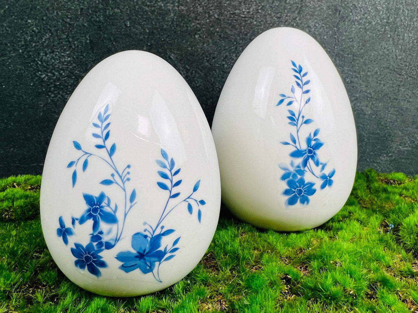 Osterdeko Seidenblumen – Ei und Hase als Tisch- und Fensterdeko – Frühlingsdeko – SarahsFlowerStudio