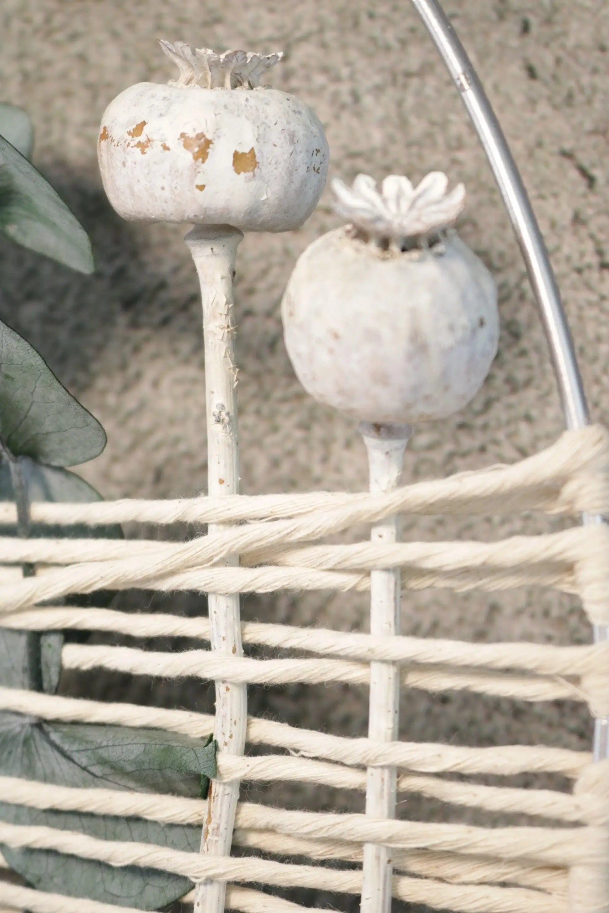 Türkranz Kranz Ring Gräser Wandkranz Trockenblumen Natur natürlich Hoop Fensterdeko – handgemacht aus Seiden- und Kunstblumen, langlebig & pflegeleicht von SarahsFlowerStudio