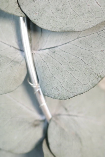 Türkranz Eukalyptus Kranz Ring Wandkranz Trockenblumen Natur Eukalyptus natürlich Hoop Fensterdeko – handgemacht aus Seiden- und Kunstblumen, langlebig & pflegeleicht von SarahsFlowerStudio