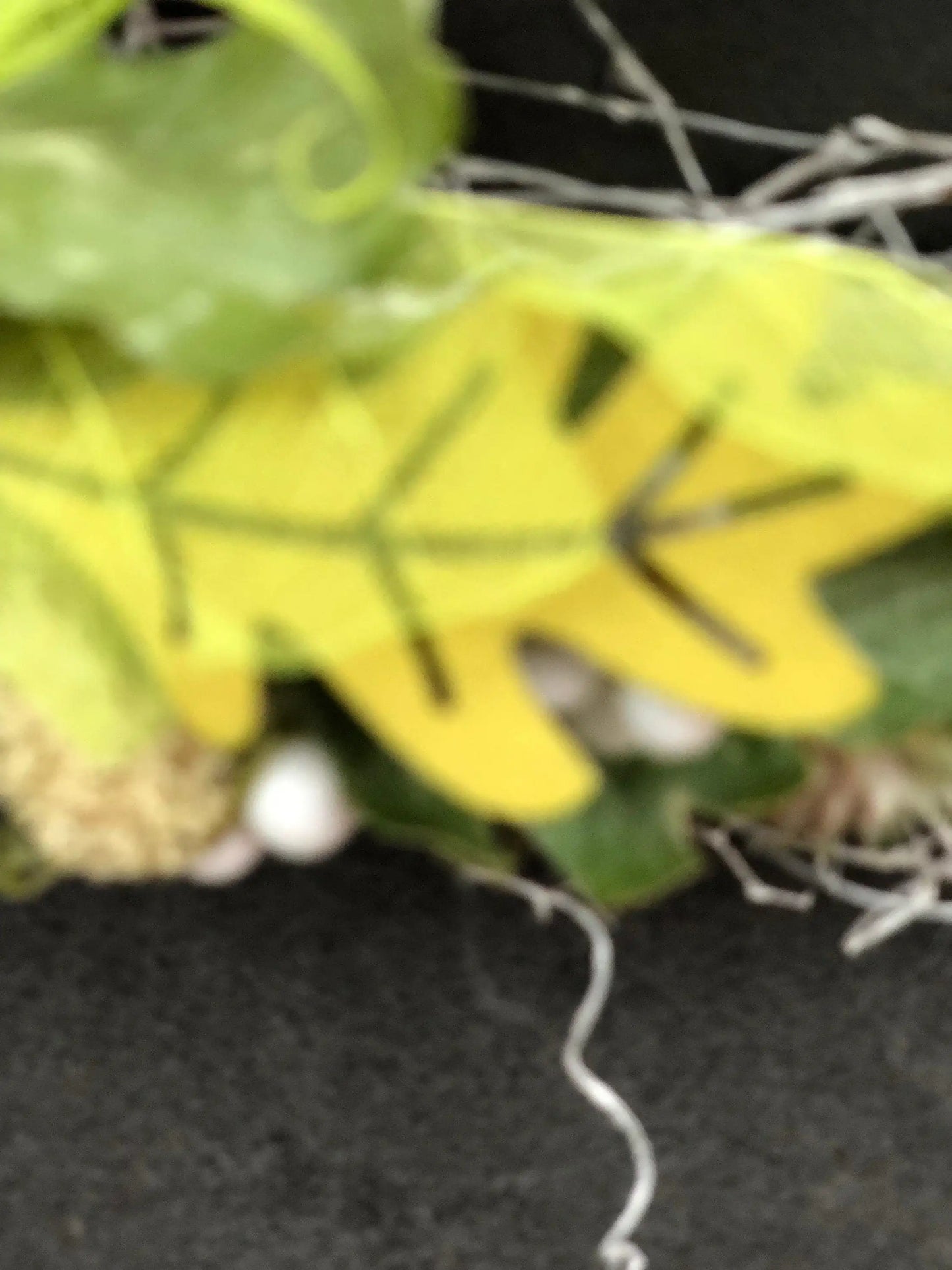 Türkranz 22cm Türdeko Türschmuck Eule Modern Tür Schmuck Herbst herbstlich ganzjährig Herbst – handgemacht aus Seiden- und Kunstblumen, langlebig & pflegeleicht von SarahsFlowerStudio