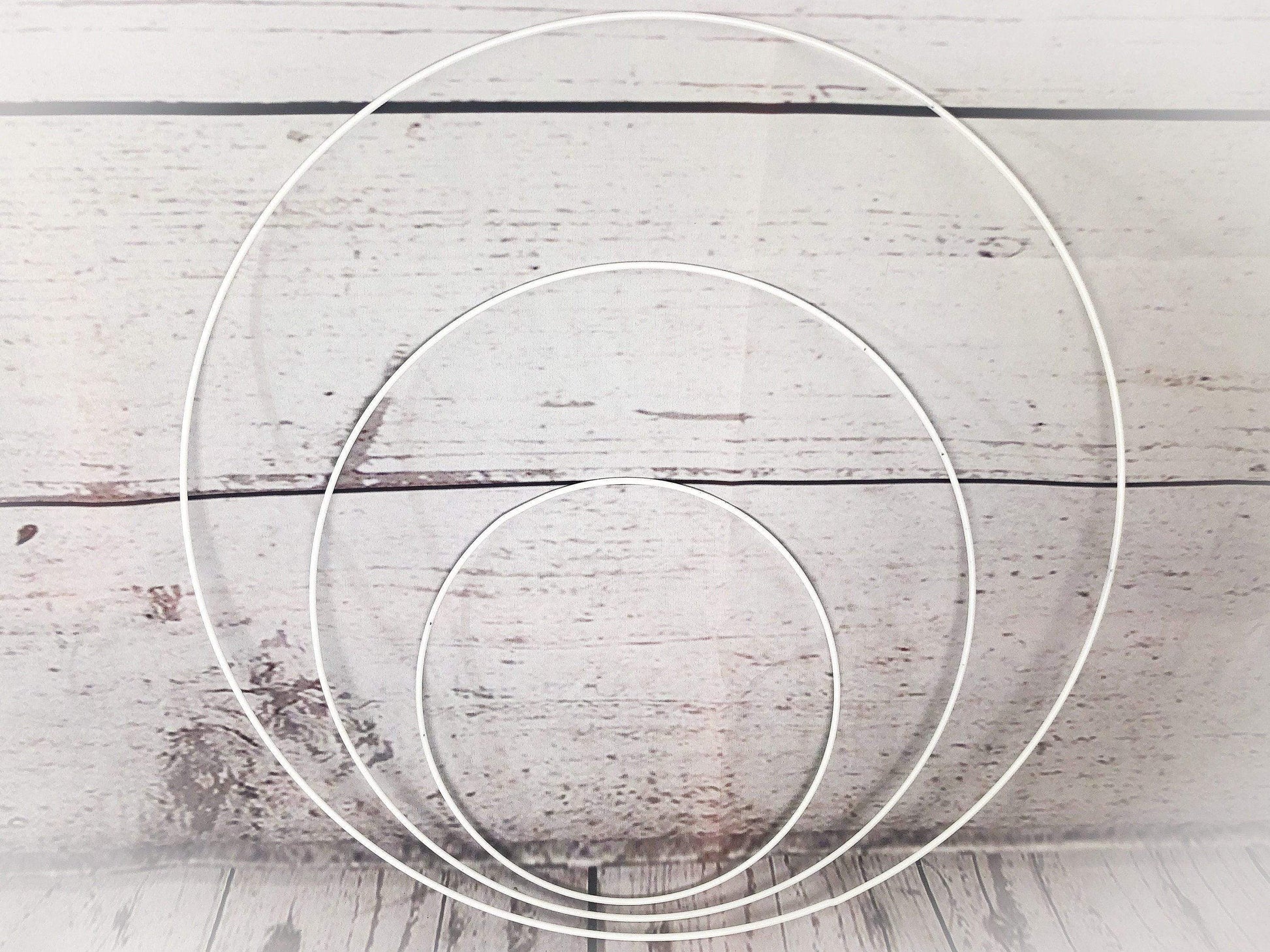 Metallring Ring Bastelring Basteln Traumfänger Makramee Trockenblumen – handgemacht aus Seiden- und Kunstblumen, langlebig & pflegeleicht von SarahsFlowerStudio