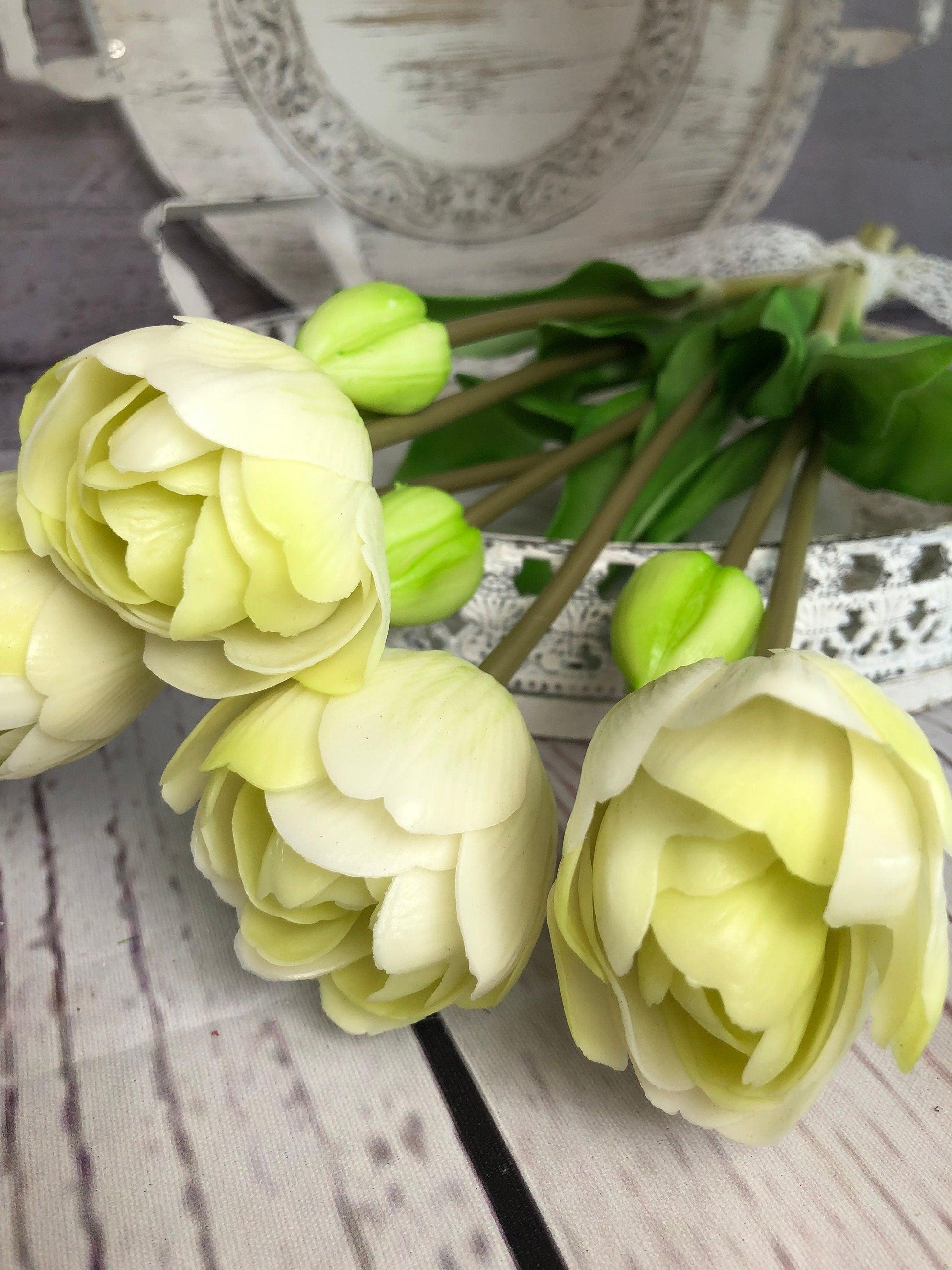 Seidenblumen Tulpen – künstliche Blumen hochwertig & langlebig – Seidenblumen Stielware – SarahsFlowerStudio