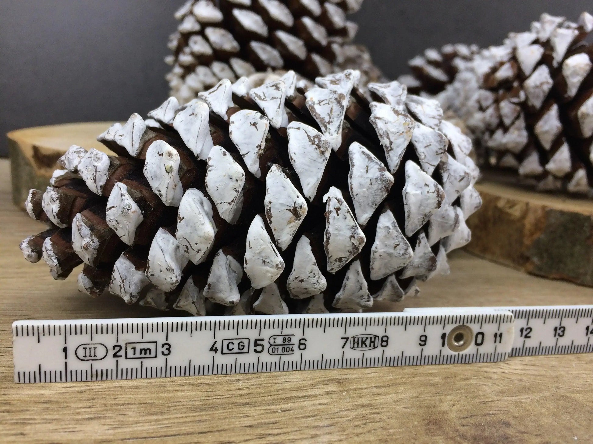 Zapfen groß 5 Stück Zapfen Weihnachten Weihnachtlich Hutzel Herbst herbstlich natürlich getrocknet gekalkt Zapfen Hutzel Herbst Weihnachten – handgemacht aus Seiden- und Kunstblumen, langlebig & pflegeleicht von SarahsFlowerStudio