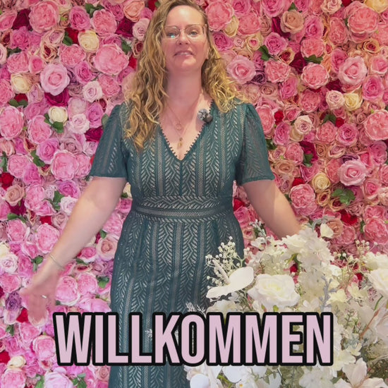 Video: Seidenblumen Gesteck Ivory im Detail – Größen, Aufbau und Wirkung des luxuriösen Kunstblumen-Arrangements